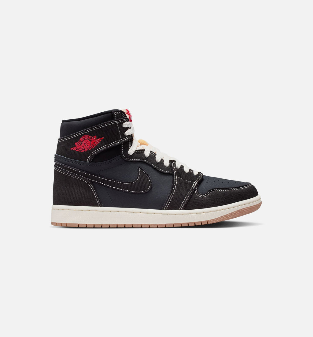 Air Jordan 1 Retro High OG Flight Club Men's Lifestyle Shoe - Black/University Red/Sail/Gum Medium Brown