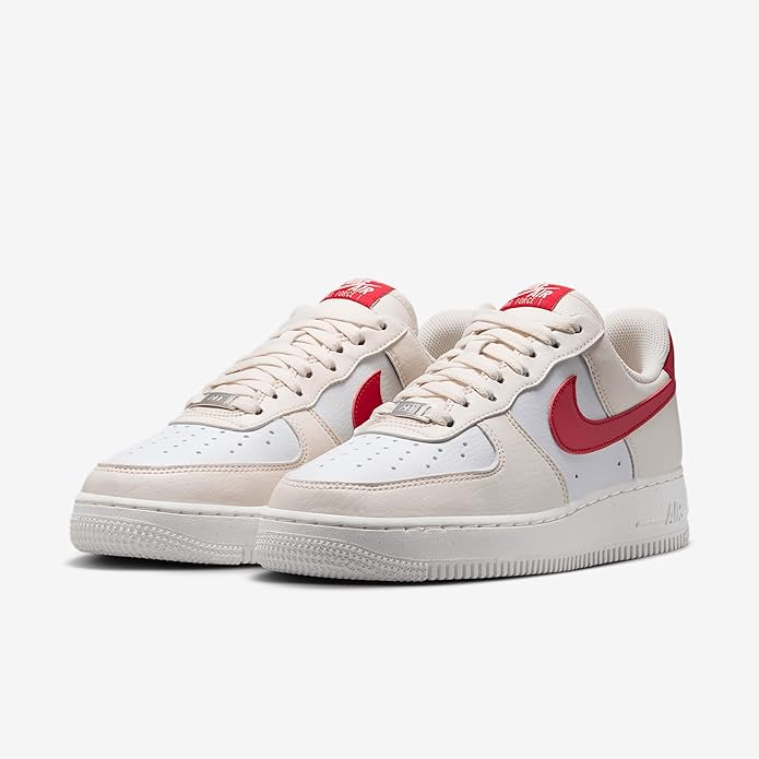 Women's Nike Air Force 1 '07 Next Nature Pale Ivry/Univ Red (DC9486 109)
