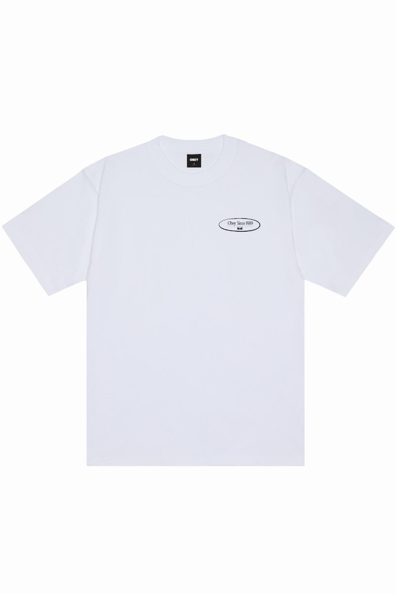 OBEY DISRUPTION T-SHIRT White