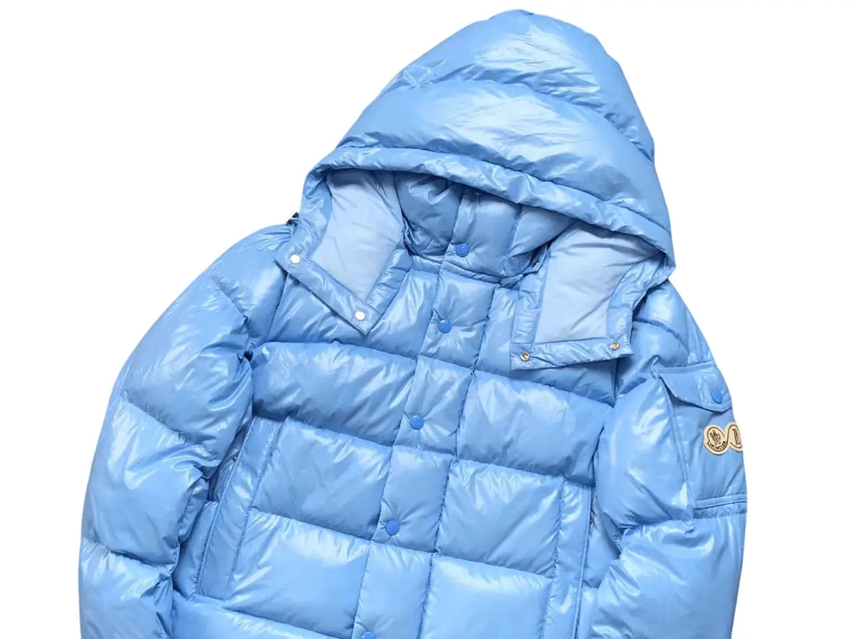 Moncler Maya 70th Anniversary Down Jacket in Blue