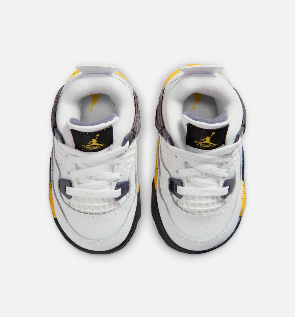 Air Jordan 4 Retro Rare Air “Tour Yellow” Infant/Toddler Shoes