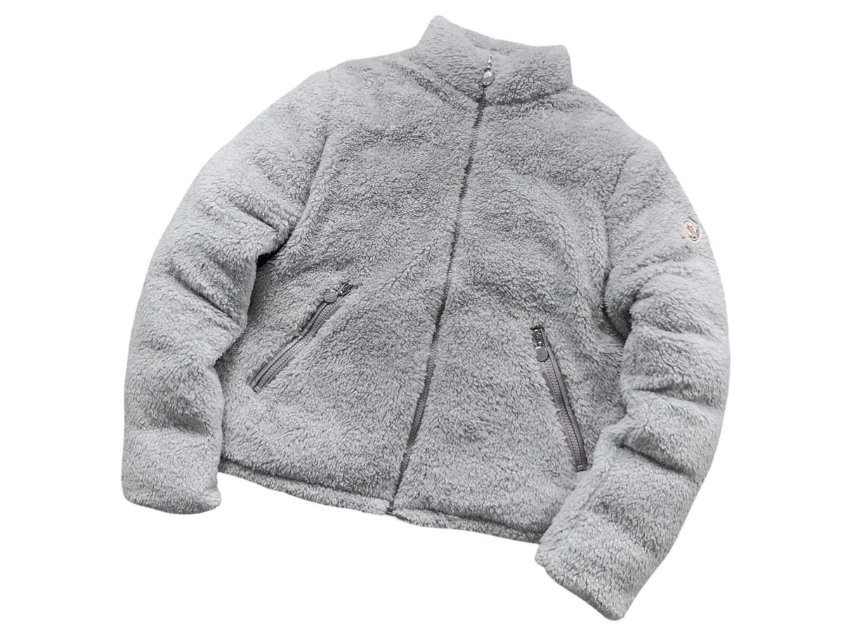 Moncler Polignac Fleece Jacket in Lavender Grey