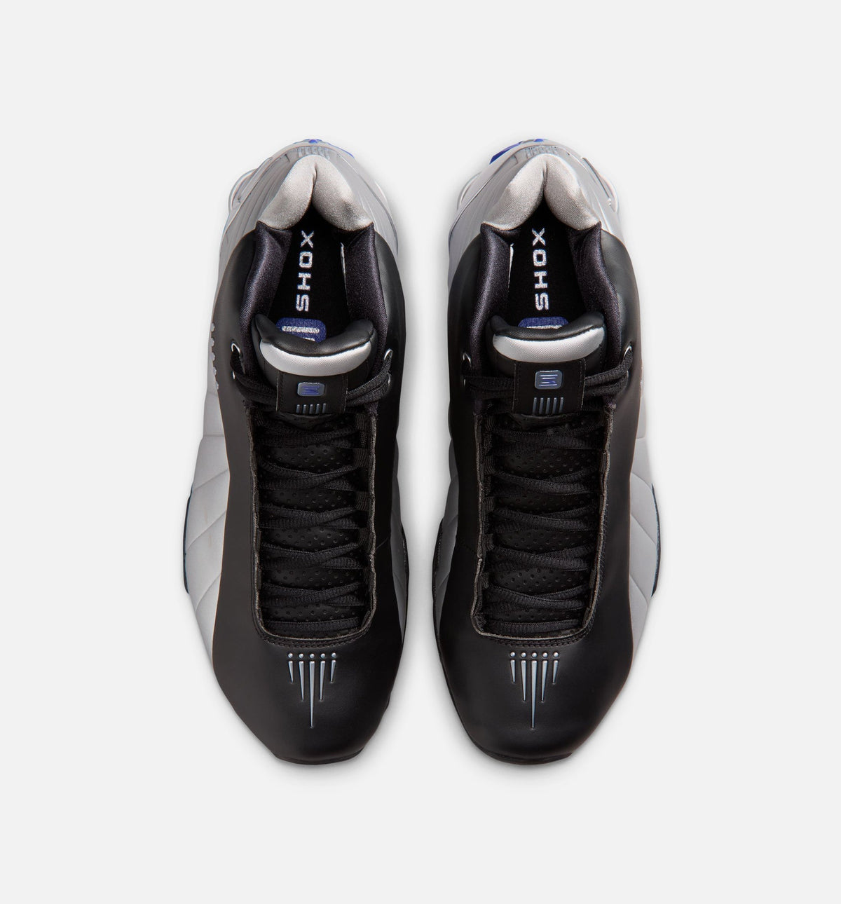 Shox BB4 OG Men's Lifestyle Shoe - Black/Metallic Silver/Lapis