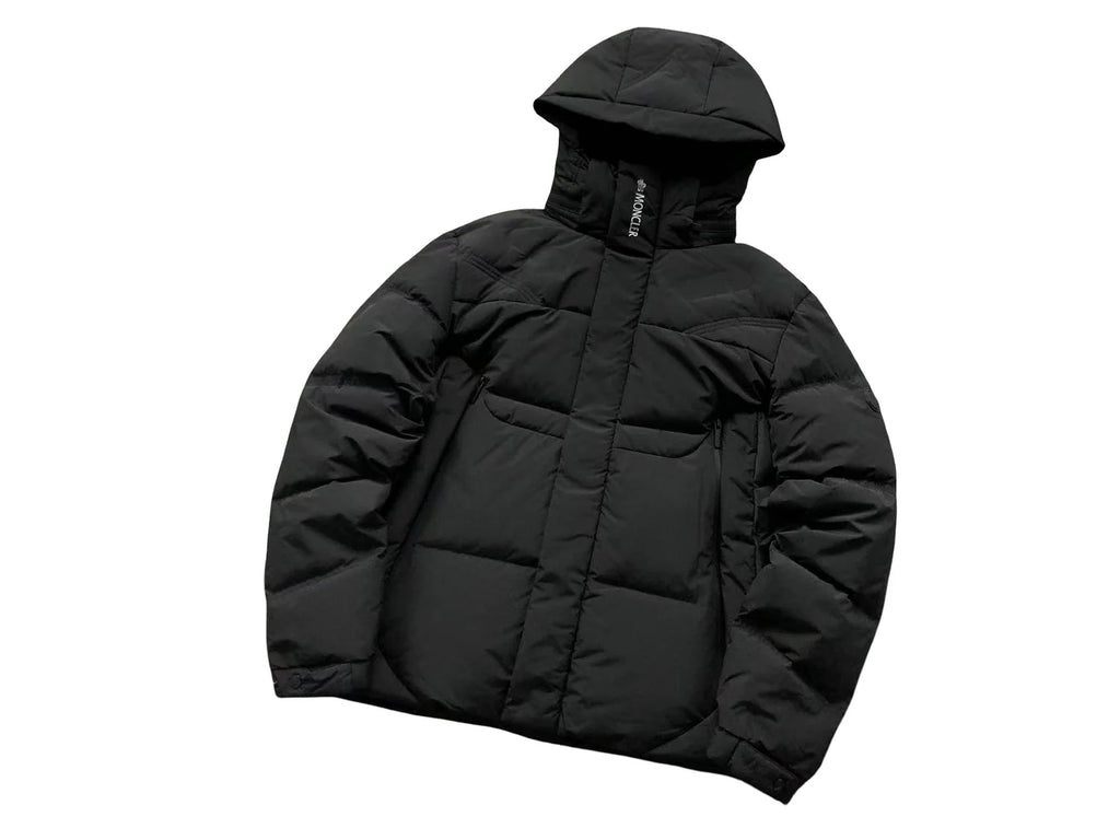 Moncler Technical Down Jacket in Black