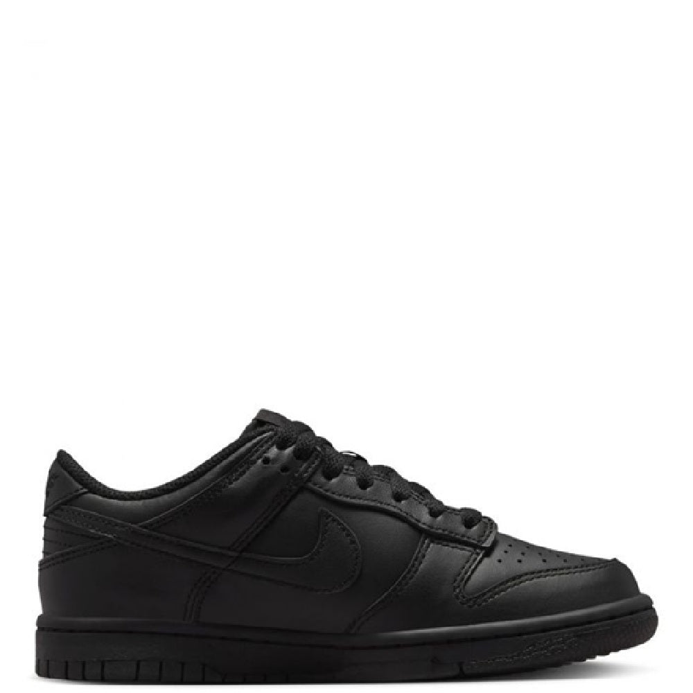 Big Kid's Nike Dunk Low Black/Black-Black (FB9109 009)