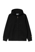 CARHARTT WIP HOODED CHASE JACKET Black / Gold