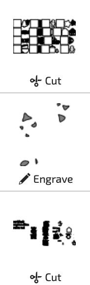 MINI Gingerbread Christmas Interchangeable Leaning Sign File SVG, Cookies Santa Tiered Tray Glowforge, LuckyHeartDesignsCo
