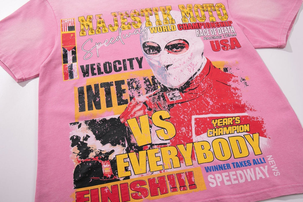 MAJESTIK Racing Moto Graphic T-Shirt