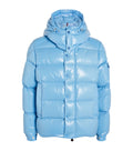 Moncler Maya 70 Jacket — Sky Blue