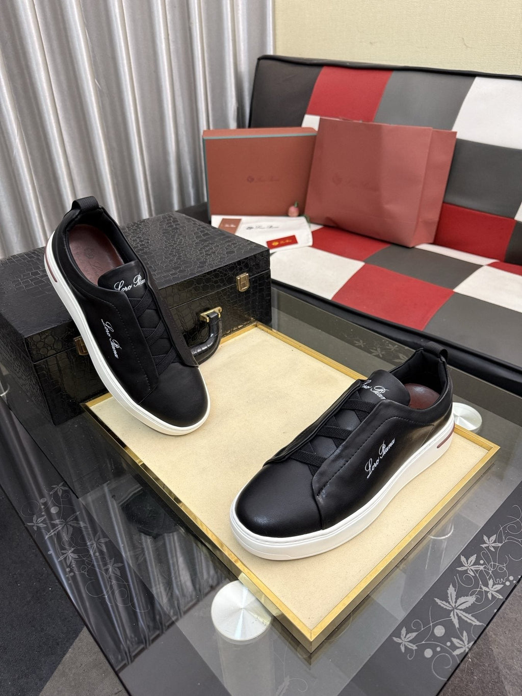 Loro Piana Slip-On Sneakers