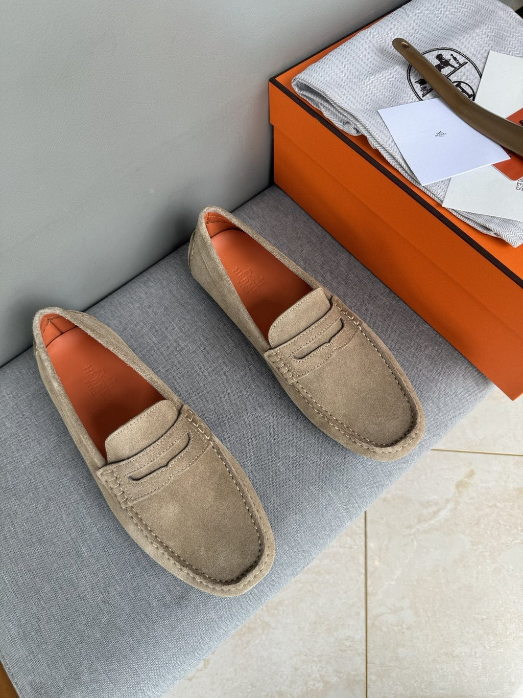 Hermès Men's Driving Loafers