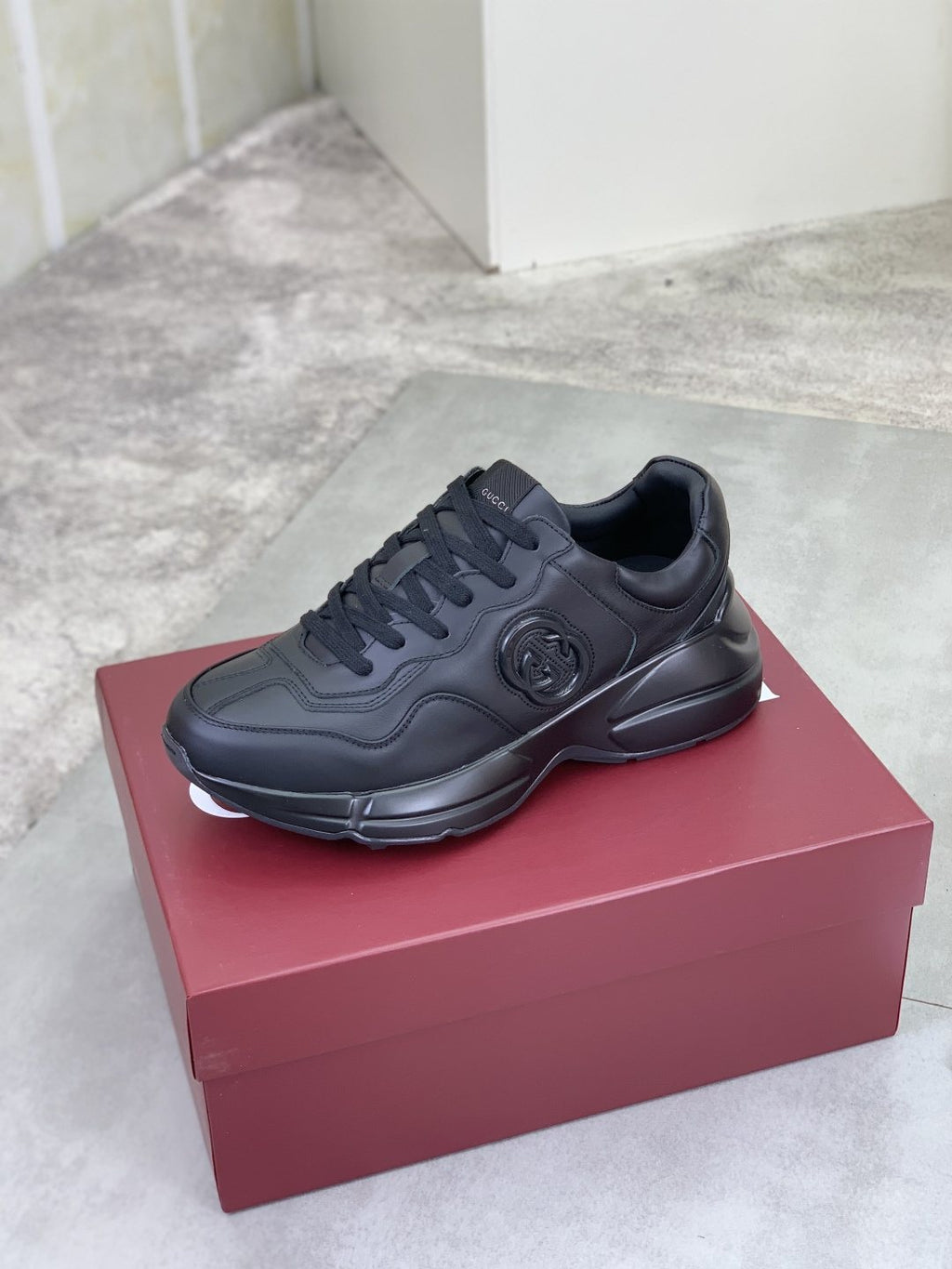 Gucci Paneled Chunky Sneakers