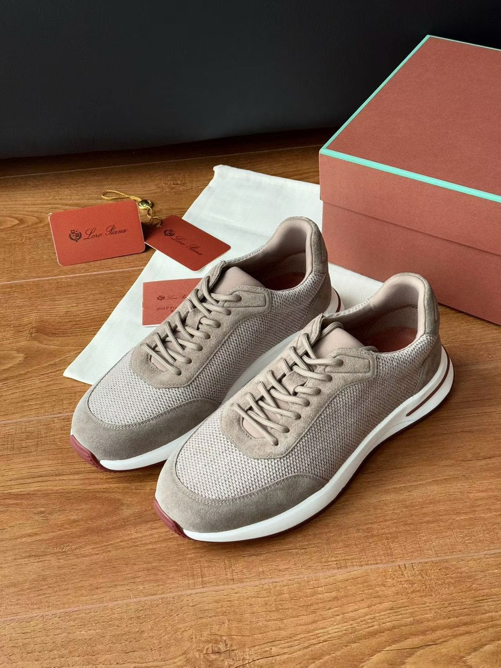 Loro Piana Week End Walk Knit Sneaker