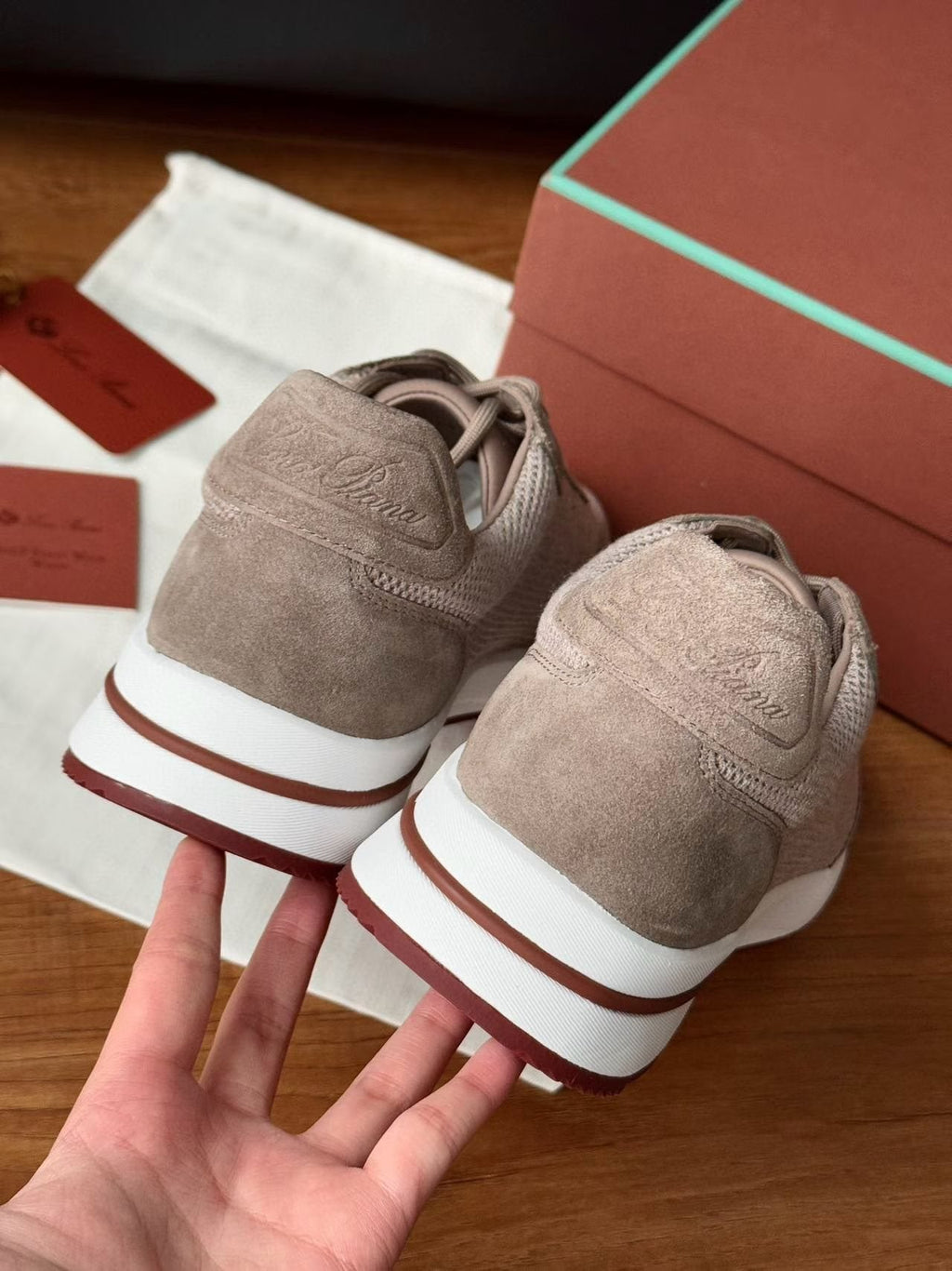 Loro Piana Week End Walk Knit Sneaker