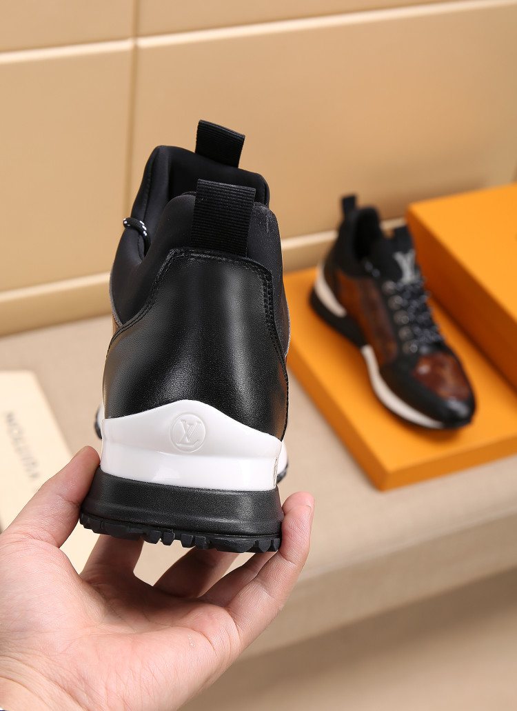 Louis Vuitton Monogram High-Top Sneakers