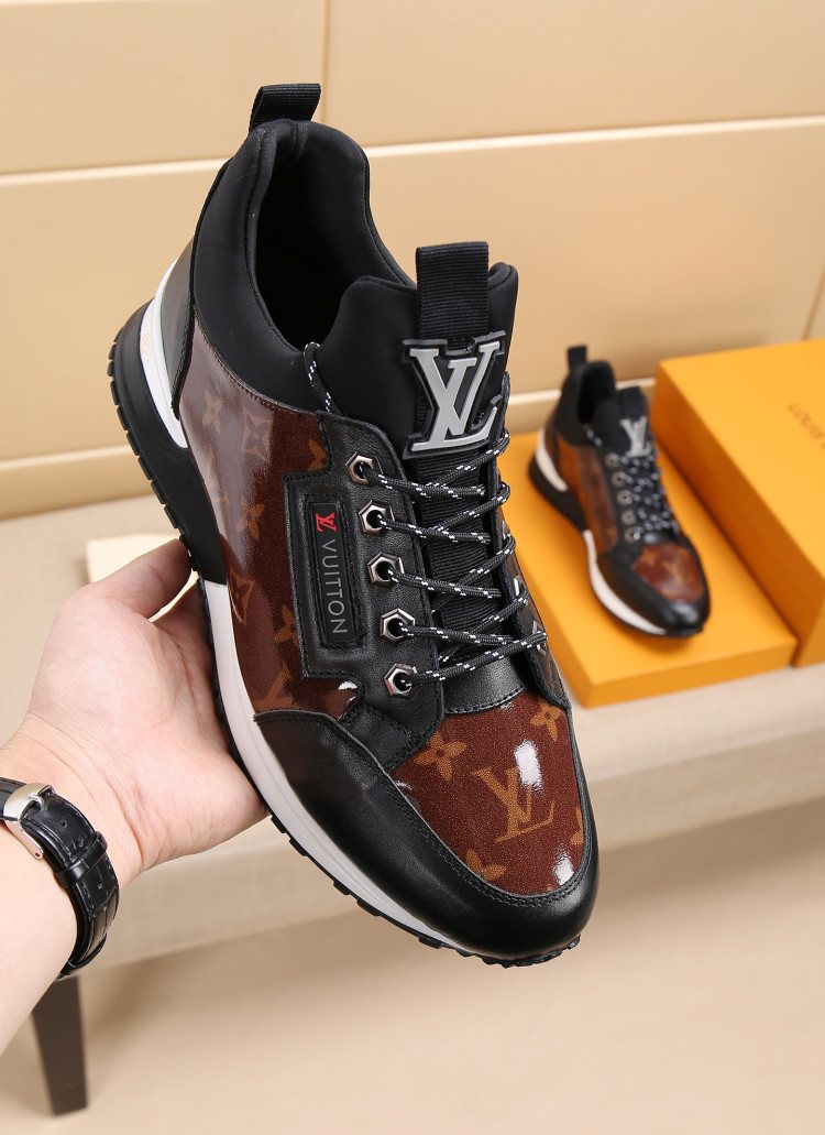 Louis Vuitton Monogram High-Top Sneakers
