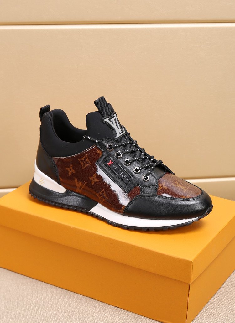Louis Vuitton Monogram High-Top Sneakers
