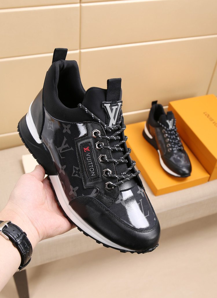 Louis Vuitton Monogram High-Top Sneakers