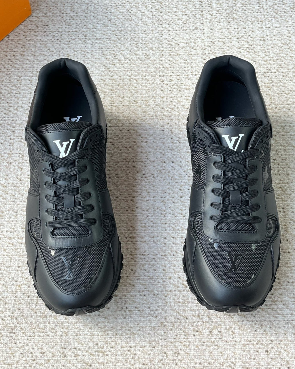 Louis Vuitton Monogram Panel Low-Top Sneakers