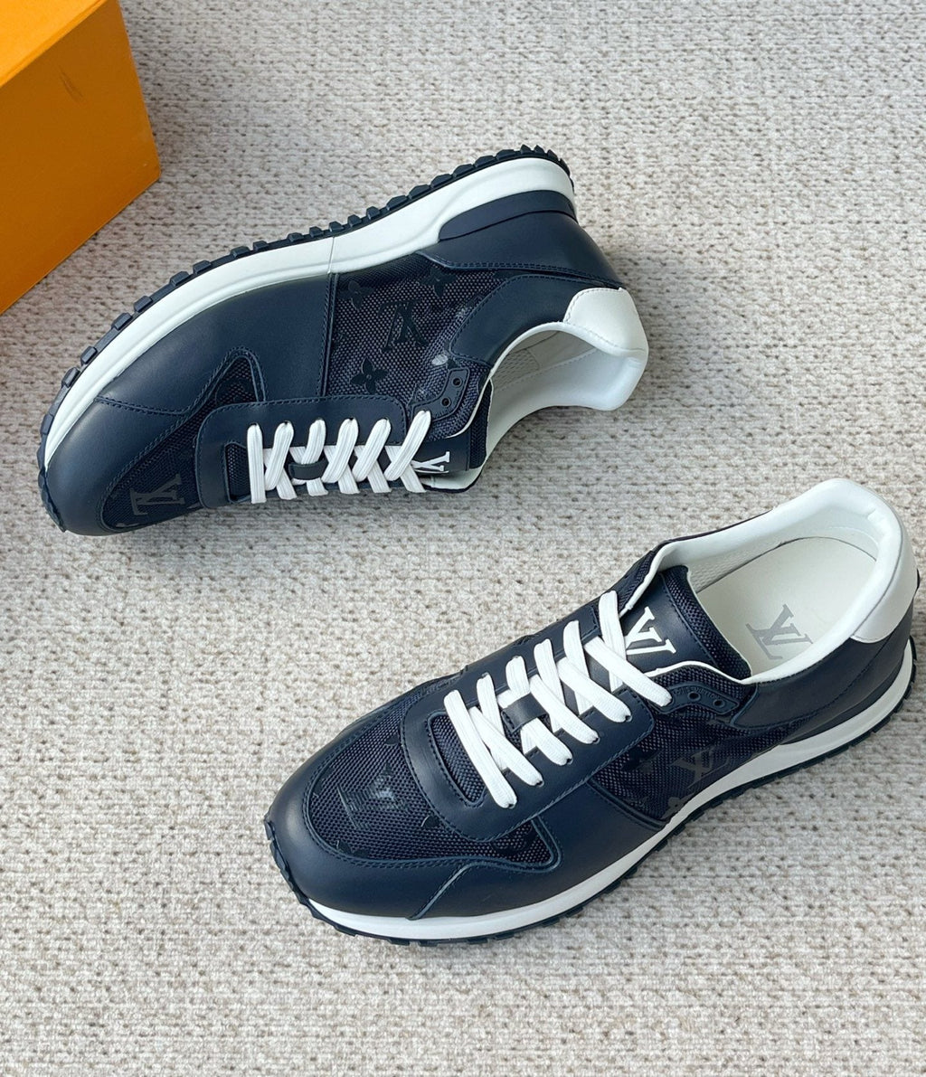 Louis Vuitton Monogram Panel Low-Top Sneakers