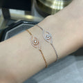MESSIKA LUCKY EYE PAVED DIAMOND BRACELET