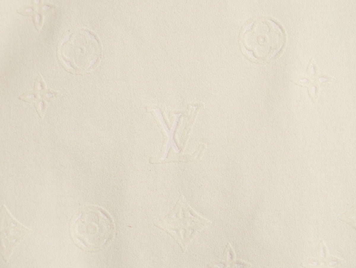 Louis Vuitton Subtle Tonal Front Graphic T-Shirt - Off-White